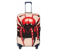 BWLHJKE Housse de bagage de voyage pour valise, approuvée TSA, lavable, élastique, housse de valise, housse anti-rayures pour valises de 55,9 à 61 cm, Noir , XL