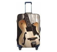 BWLHJKE Housse de bagage de voyage pour valise, approuvée TSA, lavable, élastique, protection contre les rayures, convient aux valises de 55,9 à 61 cm, Noir , M