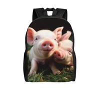 BWLHJKE Sac à dos de voyage pour femme et homme - Motif animal mignon - Grand sac à dos étanche et décontracté