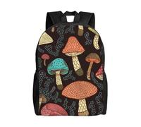 BWLHJKE Sac à dos de voyage pour femme et homme - Motif champignon - Grand sac à dos étanche et décontracté
