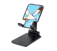 BWLHJKE Support de téléphone portable rotatif à 360°, entièrement réglable, pliable, station d'accueil pour téléphone portable, motif mouettes volantes pour bureau, tablette, compatible avec les