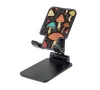 BWLHJKE Support de téléphone portable rotatif à 360°, entièrement réglable, pliable, support de téléphone portable en forme de champignon pour bureau, tablette, compatible avec les coques épaisses