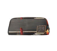 BWLHJKE Trousse de maquillage pour enseignant, salle de classe, tableau noir, trousse de maquillage pour homme et femme, trousse de toilette esthétique, grande trousse à crayons, Argenté, One Size