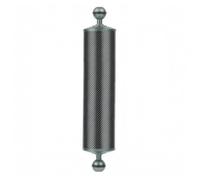 BWOFJGWH Bras Flottant pour Éclairage sous-Marin Bras de Flottabilité Double Bille Accessoire de Plongée Fibre de Carbone et Alliage d'Aluminium Connexion, Titane, 12 Pouces