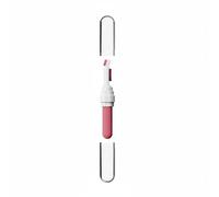 BWOFJGWH Brosse de Nettoyage Clavier Outil Multifonction avec Pointe Métallique Brosse à Poils Denses Éponge Floquée pour Retrait de Poussière et Saletés, Rose, Size to 1