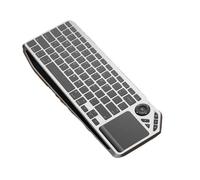 BWOFJGWH Clavier sans Fil Souris Clavier Touchpad Clavier Compact Clavier Multimédia Plastique avec Pavé sur Le Côté Droit et Commandes Intégrées Convient aux Bureaux Télétravail Espaces de Travail