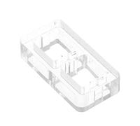 BWOFJGWH Plaque de Base en Acrylique Transparente pour Testeur D'interrupteurs Cherry, 1x2 Planche