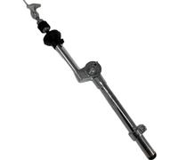BWOFJGWH Support de Matériel de Batterie Support Pied Fixation Extension avec Bras pour Seconde Charleston et Verrou Mémoire Tube Métallique Chromé Pads