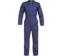 BWOLF ANAX - Combinaison de travail pour homme - 100% coton - 5 poches, Bleu marine, S