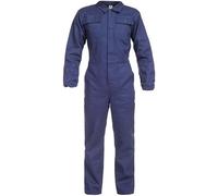 BWOLF ANAX - Combinaison de travail pour homme - 100% coton - 5 poches, Bleu Navy marine, XL