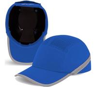 BWOLF Casquette Rafraîchissante ABS en 812 avec Bandes Réfléchissantes, Bleu Royal, Taille Unique Securite
