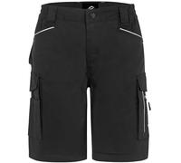 BWOLF Daytona Short de Travail Homme, Stretch Résistant, Multi-Poches Fonctionnelles, Confort Idéal pour Chantier, Artisan, BTP, Noir, L