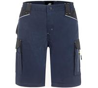 BWOLF Daytona Short de Travail Homme, Stretch Résistant, Multi-Poches Fonctionnelles, Confort Idéal pour Chantier, Artisan, BTP, Bleu, M