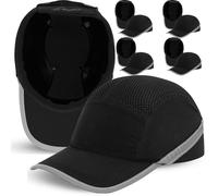 BWOLF TRIVOR Casquette de Securite Casquette Securite Homme Casquette Coque Securite Casquette Rafraichissante ABS en 812 avec Bandes Réfléchissantes…