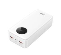 Bwoo Batterie Externe 30000mAh USB-C et 2xUSB Écran LCD - Bwoo Blanc Blanc