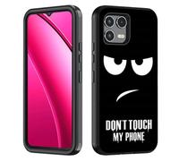 BWOOLL Coque pour T-Mobile Revvl 8 Pro, hybride 3 en 1 en polycarbonate rigide et silicone souple [qualité militaire] Coque de protection antichoc contre les chutes pour T-Mobile Revvl 8 Pro 5G, Don't