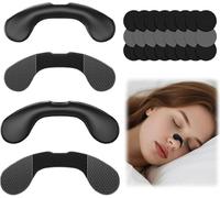 BWOOOWE 30 Jours Bandes Nasales Magnétiques Écarteur Nasal Magnétique Dilatateur Réutilisable Patch pour Bande Nasale Magnétique Soutien Nasal pour Sommeil Sport