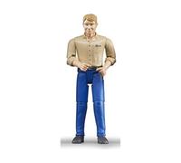 Bworld - homme blond avec pantalon bleu