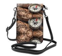 BWPDPXFJ Law of the Compass Navigation - Petit sac à main à bandoulière imprimé pour femme, sac à main bloquant pour téléphone, sangle réglable, avec emplacements pour cartes, sac de voyage pour