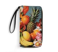 BWQMNT Portefeuille en cuir imprimé champignons vintage durable et portable : parfait pour ranger des cartes, de l'argent liquide et un style de vie en déplacement, c'est un cadeau de vacances idéal