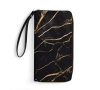 BWQMNT Portefeuille en cuir imprimé coloré durable et portable : parfait pour ranger des cartes, de l'argent liquide et un style de vie en déplacement, c'est un cadeau de vacances idéal pour organiser