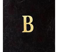BWRMHME Lettres et chiffres autocollants en laiton massif avec texture striée malléolaire - 4,5 cm - Alphabet en métal doré vieilli pour porte, mur, boîte aux lettres, plaque de signalisation de rue à