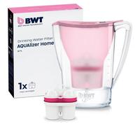 BWT AQUAlizer Home Filtre à eau pour carafe 2,7 L Rose et Transparent