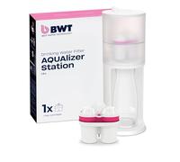 BWT Station de filtration AQUAlizer - carafe verre, 1 cartouche magnésium & charbon actif