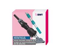 BWT aspirateur piscine FSA200 sans fil avec batterie | avec manche télescopique | robot piscine compact pour sol et parois | aspirateur spa et piscine hors sol puissant avec balai et grande autonomie
