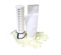 BWT hygiène 23966 2 manchons en tissu filtrant, 1 cartouche de chaux, 1 paire de gants d'hygiène