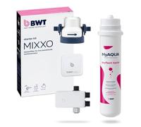 BWT MIXXO Starter Kit "Perfect Taste" | filtre eau robinet premium | filtre robinet domestique compact | système innovant de filtration eau | cartouche filtre eau incluse sous évier