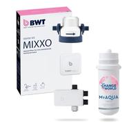 BWT MIXXO Starter Kit "Taste" | filtre eau robinet fiable | filtre robinet domestique de qualité | système pratique de filtration eau | cartouche filtre eau adaptable sous évier