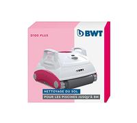 BWT Robot de Piscine D100 Plus | Nettoyage Optimal du Sol des piscines jusqu'à 8 m | Meilleure Performance de Filtration et Navigation Intelligente | Robot aspirateur Facile à Nettoyer