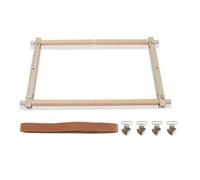 Bwuikim Cadre en bois pour point de croix mains libres Support de point de croix Support de point de croix Support de point de croix Support de point de croix Support de table de sol Support de