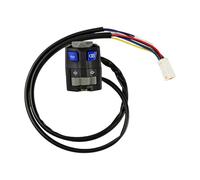 Bwuikim Clignotants Phare Klaxon Commutateurs de Commande Moto Modification Accessoires Moto Guidon Gauche Commande Guidon Moto