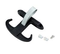 Bwuikim Crochet de support de sac à main de voiture, coffre arrière pour sacs à main et sacs, cintres en plastique cachés pour sac à main, coffre, enveloppe, filet de cargaison, clip d'arrimage