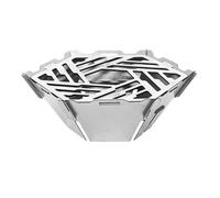 Bwuikim Durabilité Réchaud de camping en acier inoxydable efficace Protection contre le vent pour les voyages Équipement de cuisine Économie de carburant Bloqueurs de vent