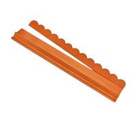 Bwuikim Étagère de rangement pour tuiles de Mahjong de 43,2 cm avec poussoir et design unique en forme de vague pour les carreaux de jeu américains