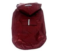 Bwuikim Manteau de pluie à capuche pliable pour chien avec bandes réfléchissantes Poncho léger coupe-vent pour animaux de compagnie de petite à grande taille avec capuche pour petits et grands animaux