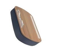 Bwuikim Oreiller de lecture permanent doux pour un confort renforcé sur les genoux Sinon Lit avec support pour appareils ergonomique Coussin de lecture transportable