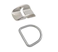 Bwuikim Réservoirs de plongée en acier inoxydable - Anneaux en D - Cylindres d'air - Boucles de positionnement de la mouche - Base durable - Support de réservoir - Boucles de positionnement de mouche