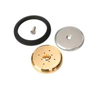 Bwuikim Systèmes de dispersion de l'eau avec plaque de douche résistante et joint étanche pour machines à expresso domestiques, plaque de dispersion de café en acier inoxydable