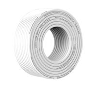 Bwuikim Tube en polyéthylène de qualité alimentaire de 9,5 cm, 50 m, design flexible pour purification de l'eau potable à la maison, tuyau en polyéthylène de qualité alimentaire