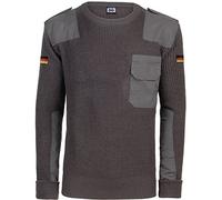 BWuM Pull armée allemande avec drapeaux - Pour l'hiver - Armée, anthracite, S