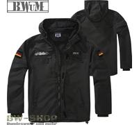 BWuM TACTICAL COUPE-VENT ÉTÉ AVEC PATCH ZIPPÉ ET DRAPEAUX VESTE DE PLUIE...