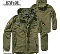 BWuM TACTICAL COUPE-VENT ÉTÉ AVEC PATCH ZIPPÉ ET DRAPEAUX VESTE DE PLUIE...