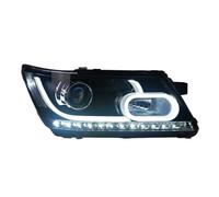 BWVMVB Feux Avant Phare De Voiture LED DRL Hid Angel Eye Bi Faisceau Xénon Pour Dodge JCUV Pour Journey 2009 2010 2011 2012 2013 2014 2015 2016 2017 Phares(Headlight Xenon)