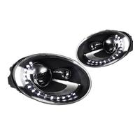 BWVMVB Feux Avant Phares De Voiture À LED Avec Feux Jour (DRL) Bi-xénon Accessoires Automobiles Pour VW Pour Beetle 2013-2017 Phares(Headlight No Bulb)