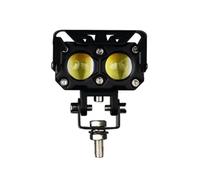 BWVMVB Spot longue Portée Moto Projecteur Pour Moto, Double Phare Antibrouillard, Feu De Travail Auxiliaire(1pc)