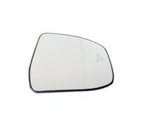 BWVMVB Vitre Rétroviseur Verre rétroviseur Chauffant Angle Voiture avec lumière d'angle Mort pour Ford pour Focus 2008-14 pour Mondeo 2007-2015.